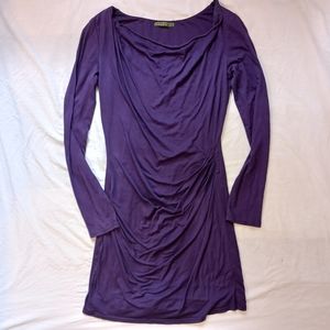 Velvet By Graham and Spencer Purple Long Sleeve Dress Sz. M